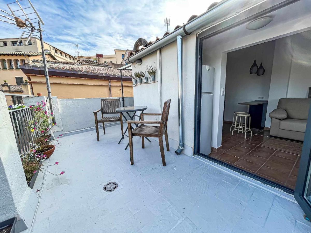 Romantic Duplex With Terrace And Great Views Girona Eksteriør billede