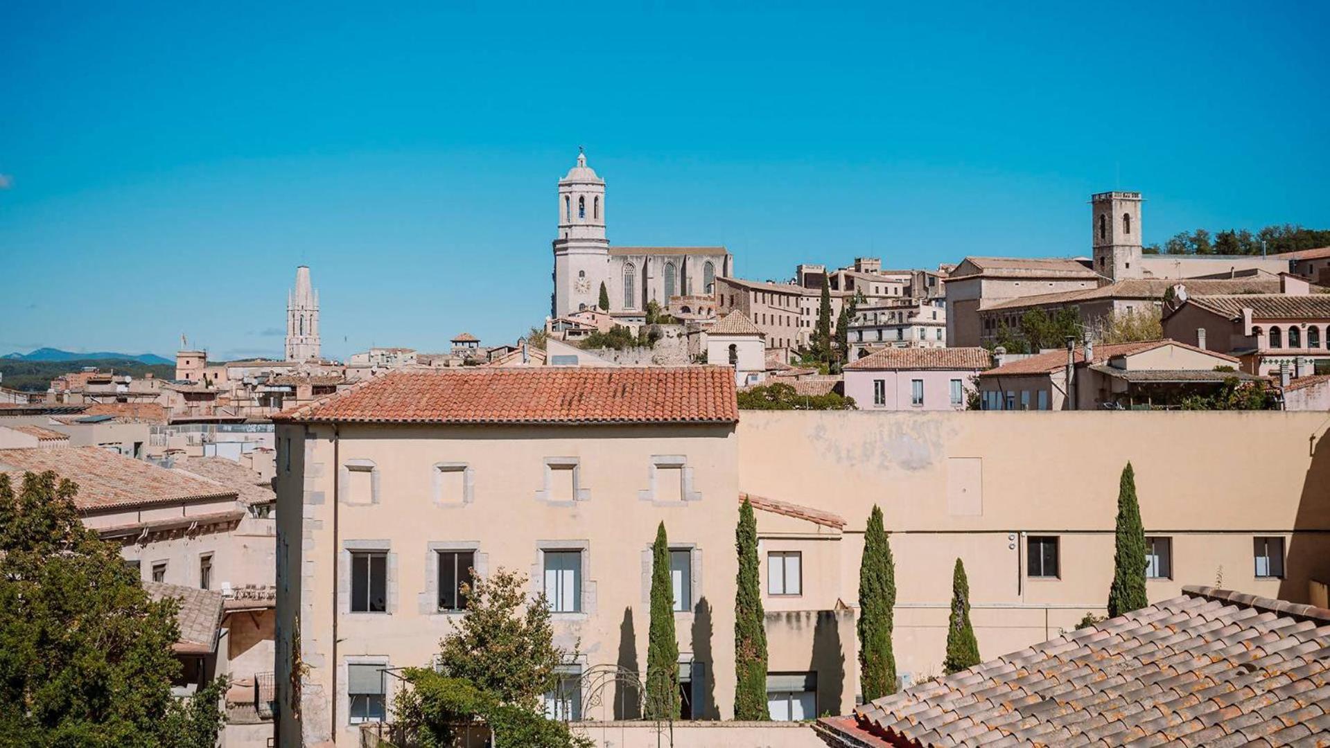 Romantic Duplex With Terrace And Great Views Girona Værelse billede