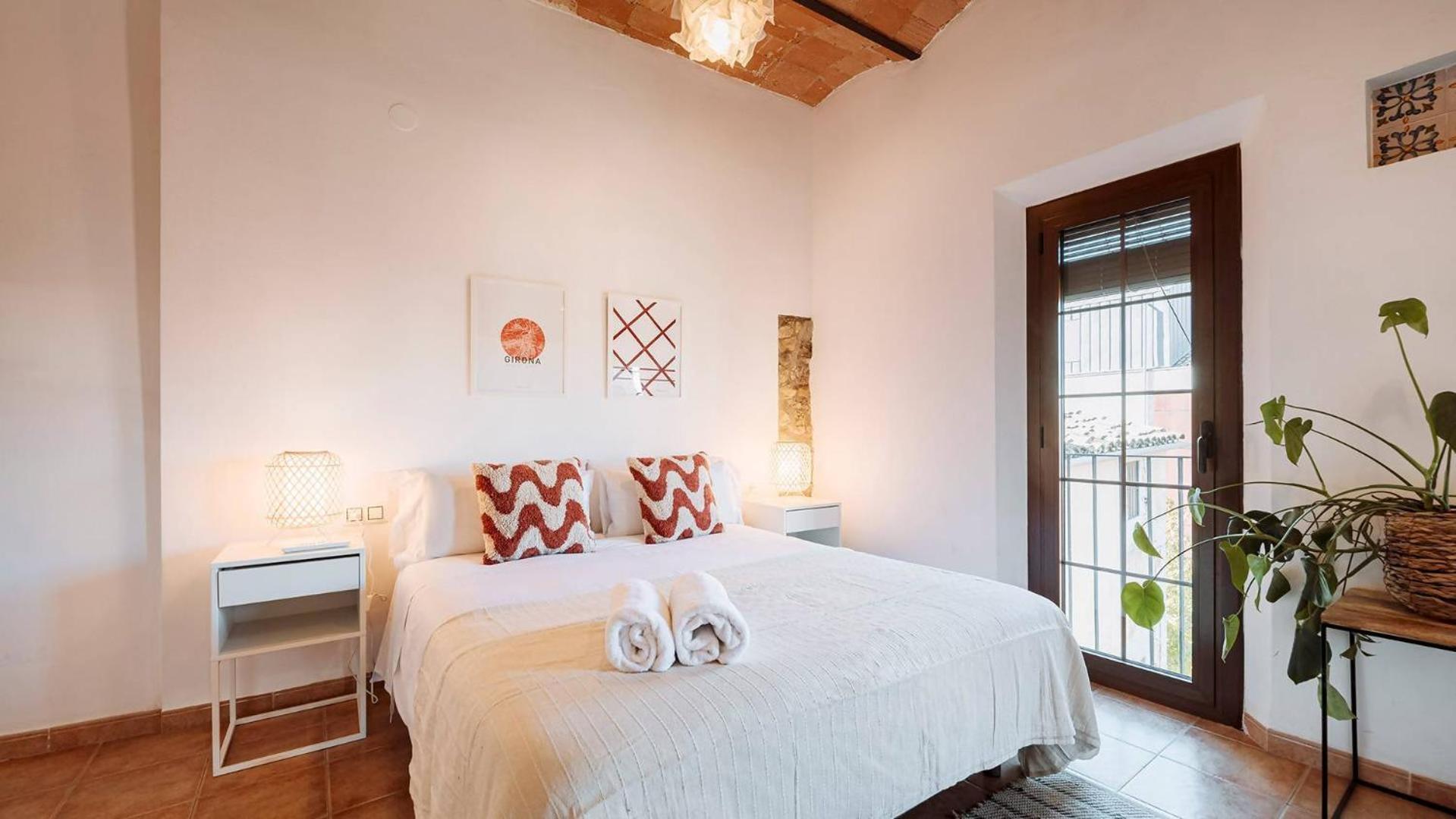 Romantic Duplex With Terrace And Great Views Girona Værelse billede