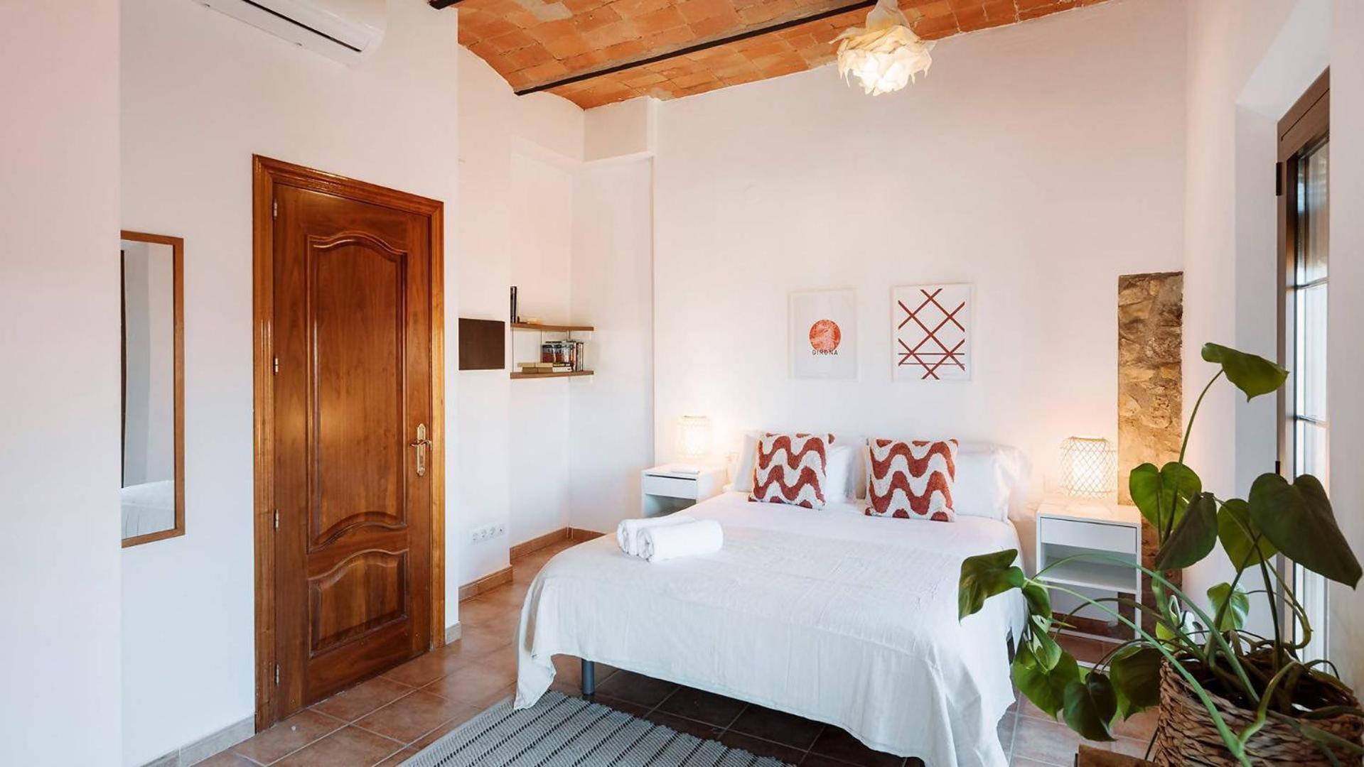 Romantic Duplex With Terrace And Great Views Girona Værelse billede